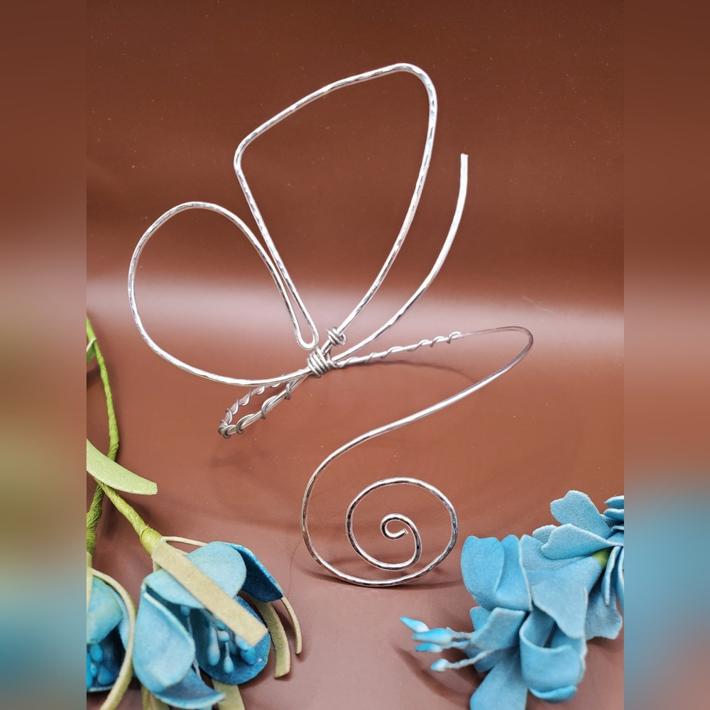 Silver Butterfly arm Bangle Bracelet